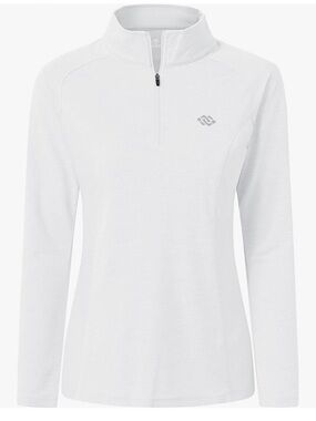 Woman’s plus Golf Polo UPF 50+ Long Sleeve 1/4 Zip Pullover Athletic Hiking 1122